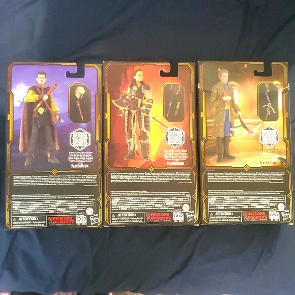 : 3 Dungeons & Dragons Honor Among Thieves Golden Archive Forge simon & holga 6" - Picture 12 of 14